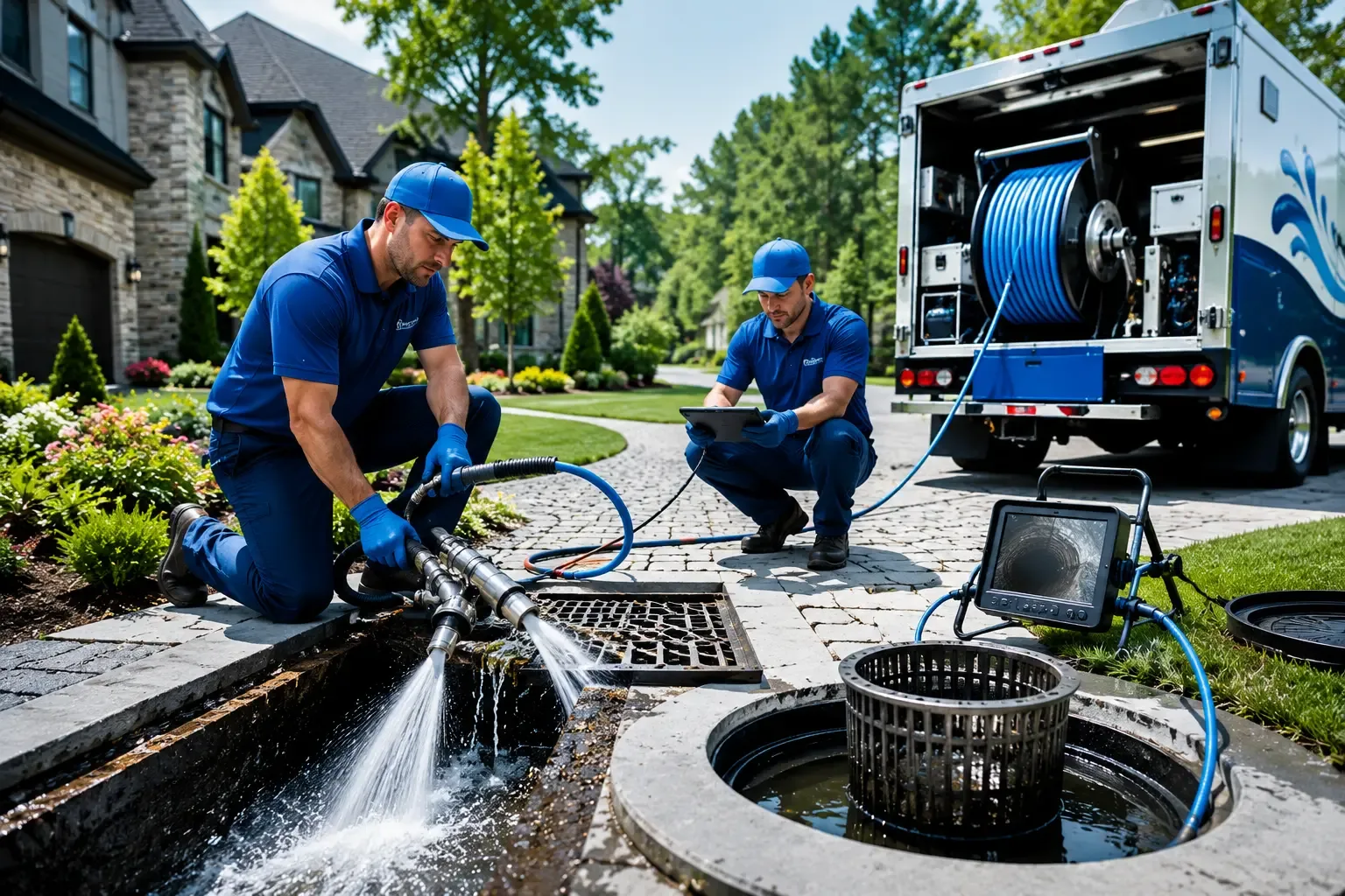 Local outdoor drain cleaning professionals in Otto, NC